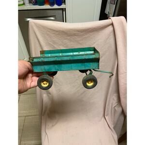 Vintage Ertl Farm Metal Grain Wagon | Made in USA - Rusty